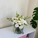 Classic White Rose Bouquet