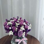 Vibrant Purple Floral Mix