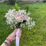 pink white 2 bouquet flower delivery Toronto - Fresh arrangement by Laris Florist GTA