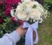 pink white green 5 bouquet flower delivery Toronto - Fresh arrangement by Laris Florist GTA
