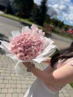 Pink Rose Bouquets (25 Branches) - Image 2