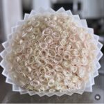 100 stems White Rose Bouquet