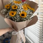 Sunflowers bouquet