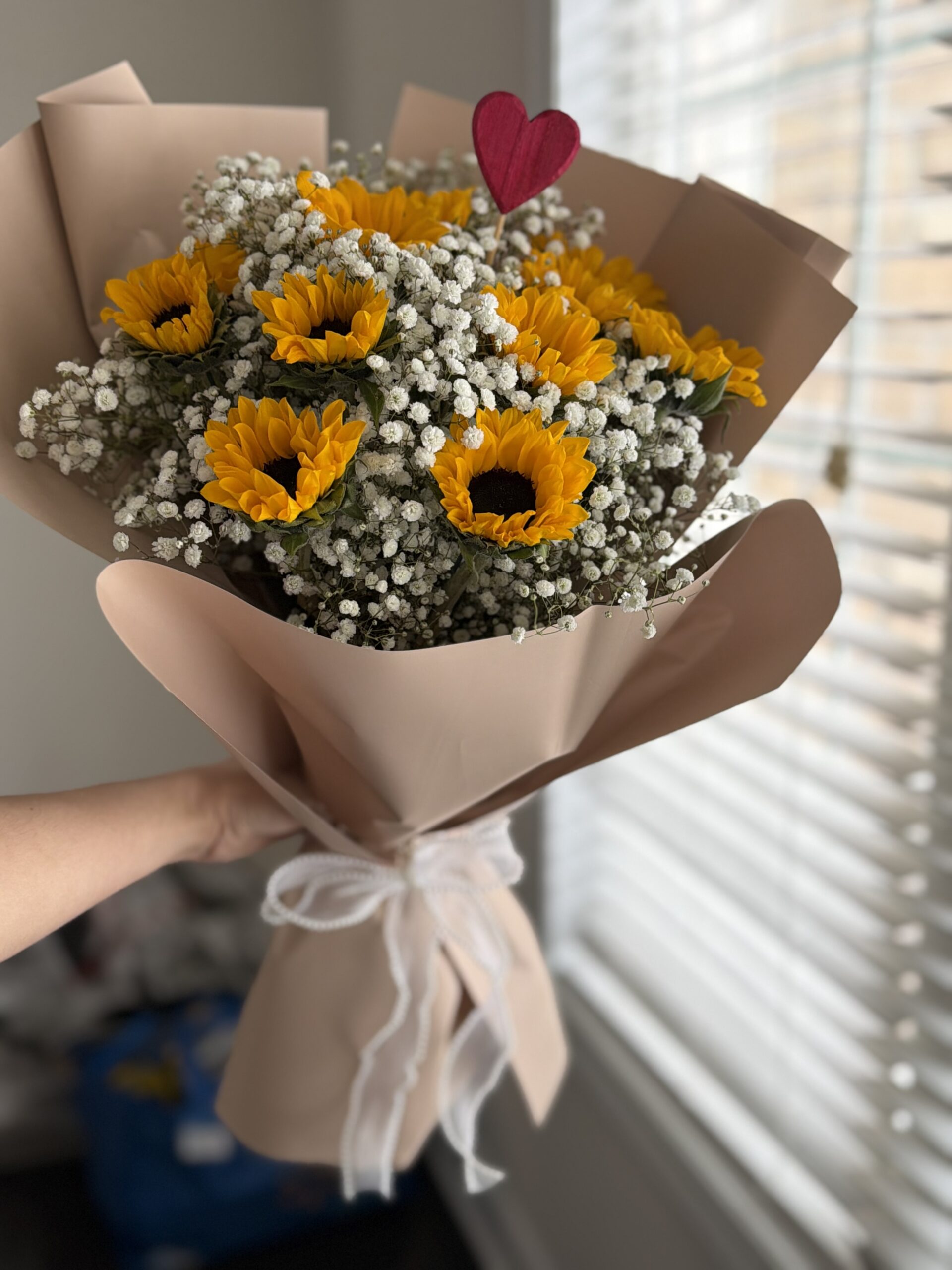 Sunflowers bouquet