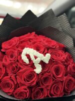 50 stems Rose Bouquets plus Initials - Image 8