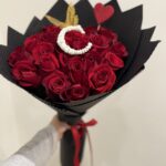 50 stems Rose Bouquets plus Initials