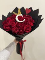 50 stems Rose Bouquets plus Initials
